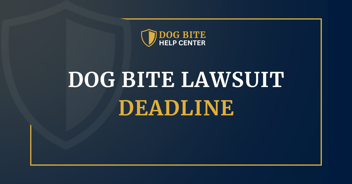 How Long Do I Have to File a Dog Bite Lawsuit?