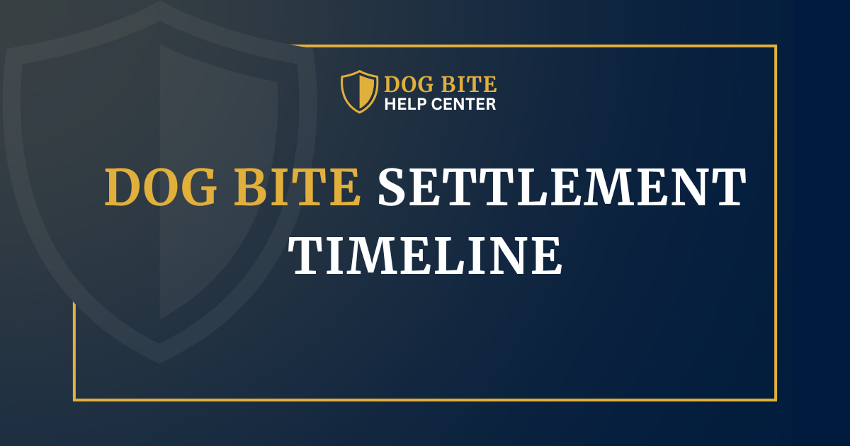 How Long Does a Dog Bite Settlement Take?